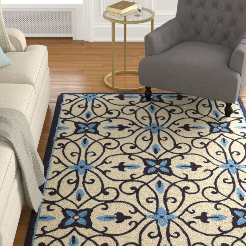 Marisela Floral Indoor Rug, Rectangle 5' x 7'
