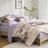 Taupe Comforter For King - Soft Microfiber, Coordinating Sheets And Sheet , Elasticized