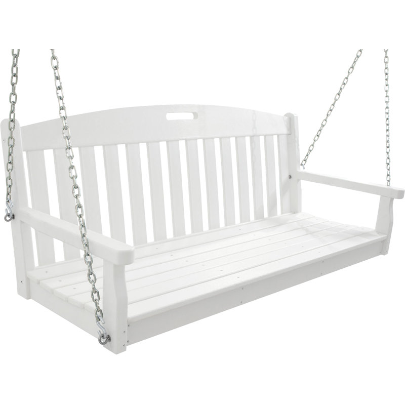 Balançoire 60 "POLYWOOD Yacht Club, Blanc classique