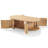 Christy Reeded Oval Coffee Table-1098960316