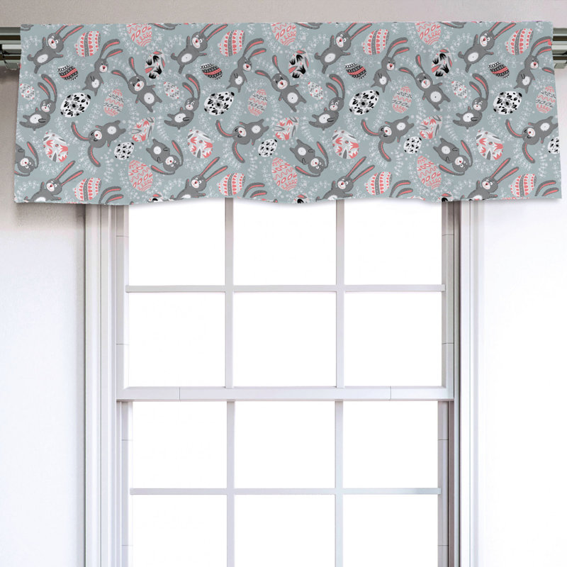 Sateen Ruffled Window Valance