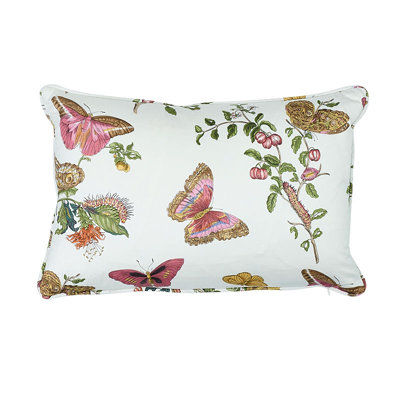 Baudin Butterfly Chintz Pillow