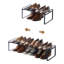 Yamazaki Home Adjustable Shoe Rack, Spacesaving Storage Solution, Steel, Expandable, Stackable-936617882