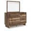 Commode et miroir Chirason
