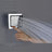 Premium brushed nickel shower system with rainfall showerhead and handheld sprayer combo