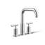 Purist® for Two Deck-Mount Bath Faucet Trim for High-Flow Valve with Lever Handles, Valve Not Included-239927234