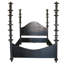 Ferret Solid Wood Four Poster Bed-20723032-20723031