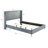 Northington Mavela Wide Wale Upholstery Panel Bed with 2 Nightstands-1360644860-1360644862