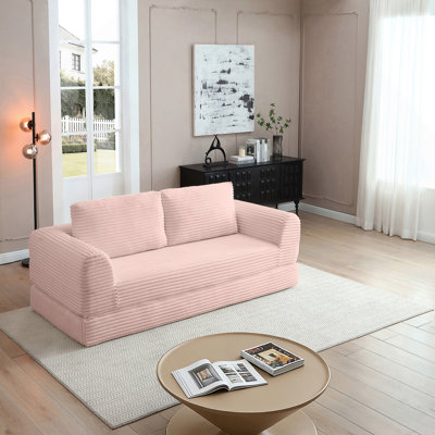 Boneless 2-In-1 Folding Convertible Sofa Bed With Pull-Out Function And Modular Design For Modern Living Spaces.