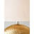 Cadnite 41 Cm Oval Ceramic Table Lamp Complete With Shade-979970463