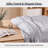 3 Pieces Quilt Set, Silk Satin Geometric Pattern Quilted Coverlet Set (1 Quilt, 2 Pillow Shams) - NTBAY-1582967251-1582967260