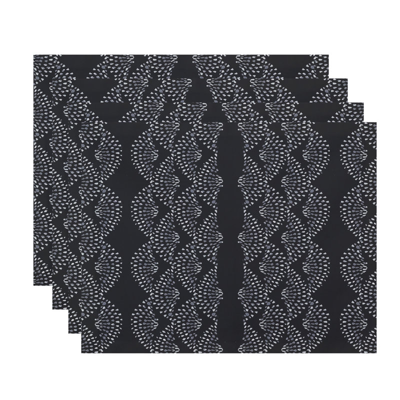 Napperon 18 "Ladwig, Noir