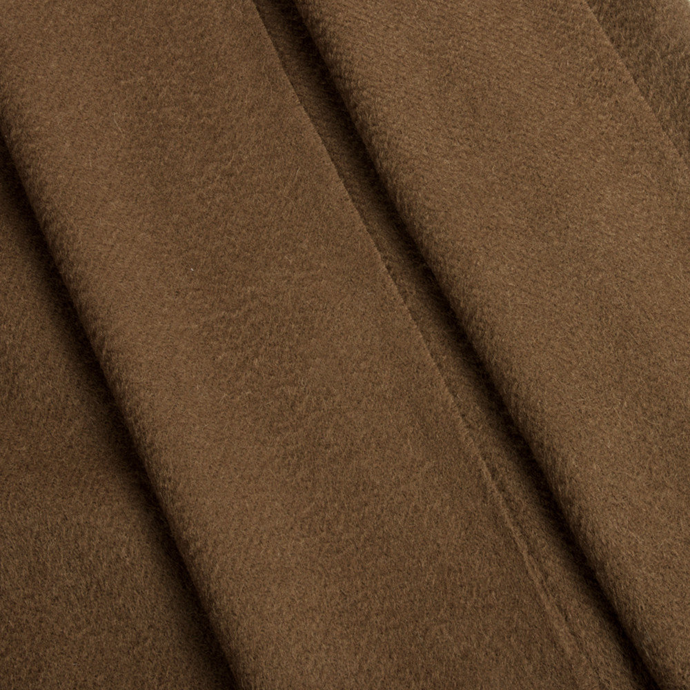 Hudie Wool Throw Blanket, Cappuccino