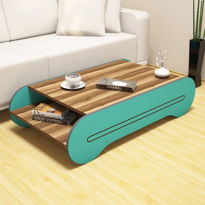 Table basse avec rangement Bianica