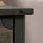 Table d'appoint, finition brune