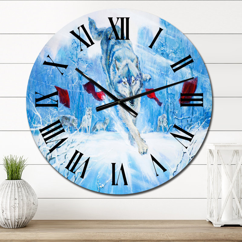 Horloge murale traditionnelle, Surdimensionné