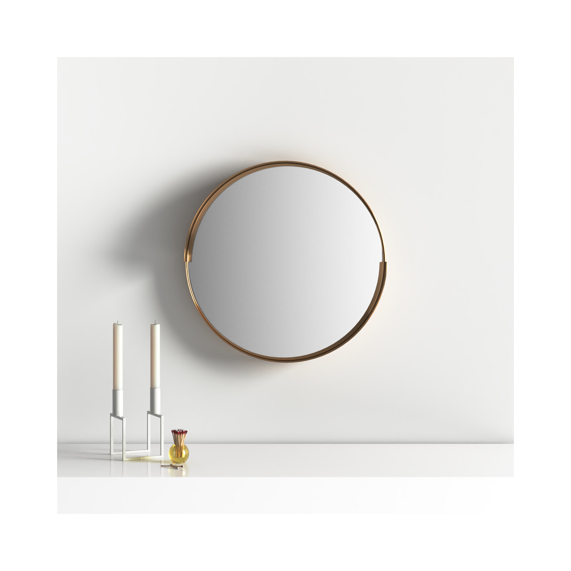 Amery Round Mirror