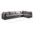 Hallelujah Velvet L-Shaped Sectional Reversible-63568121