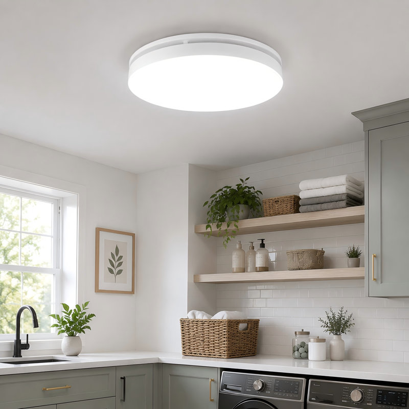 Ventilateur de salle de bain 110 pi³ / min, ventilateur de plafond silencieux avec moteur de qualité supérieure, ventilation éliminant l'humidité et les odeurs pour la salle de bain, la salle de lavage, la salle de rangement, blanc