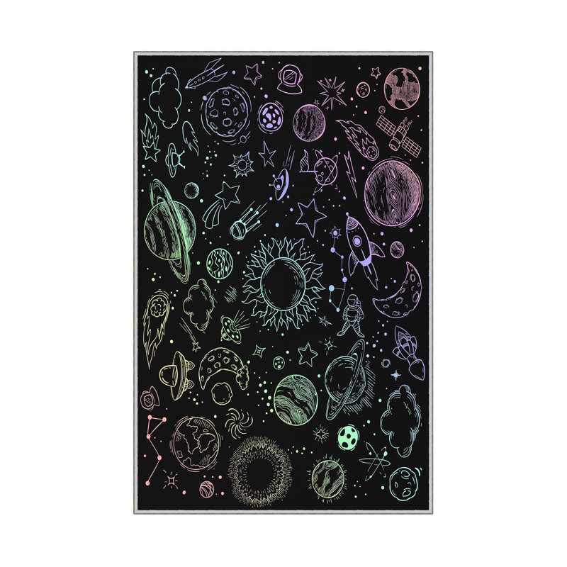 Stylish 3D Printed Carpet, 31.5 x 47.2 inches | 100% Polyester, Antibacterial, Non-Slip PVC Underside | Machine Washable, Pile Height: 0.3 inches | Durable & Easy to Clean for Living Room, Bedroom, and Office Decor