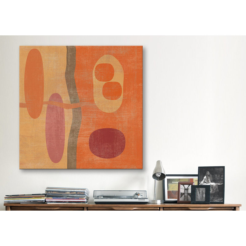 «Abstract IV» par Erin Clark, impression sur toile, H 37 po x l 37 po x P 1,5 po, Toile tendue, Pas de tapis