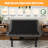 12 " Adjustable Bed Frame With Child Lock Power Bed Foundation Separate Head/Foot Lift, Easy Assembly Electric Smart Bed Frame-1140952254