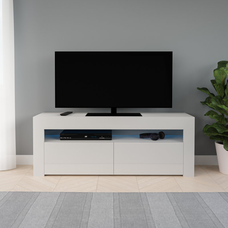 Unfinished TV Stand for TVs up to 50", White