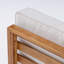 Ensemble de causeuse 2 pièces, beige-1621580123