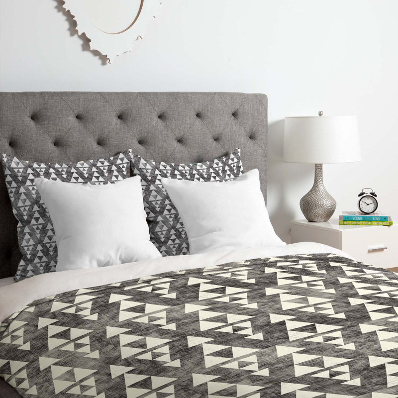 Ensemble de housse de couette Holli Zollinger, Housse de couette pour grand lit et 2 taies décor