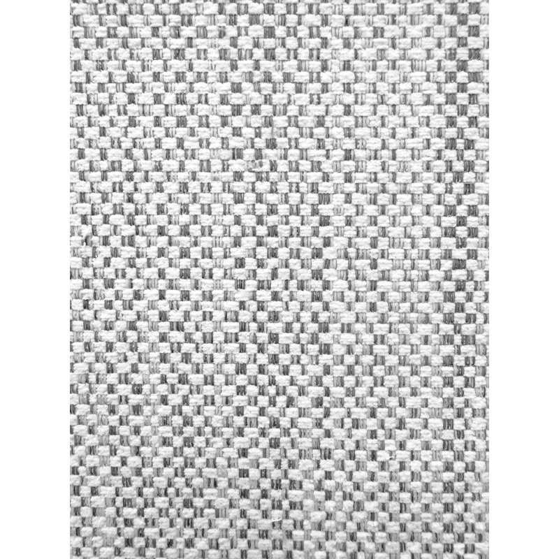 Shoreline Grid Indoor Outdoor Placemat, Grey