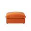 Canapé modulaire rembourré en velours côtelé avec repose-pieds Fairford-1930424075