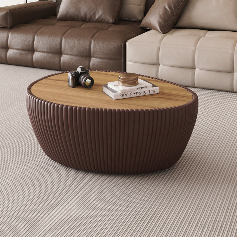 Table basse en forme d'œuf Goose, Coffee