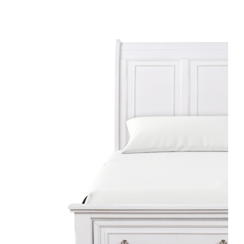 Meade Bed, White
