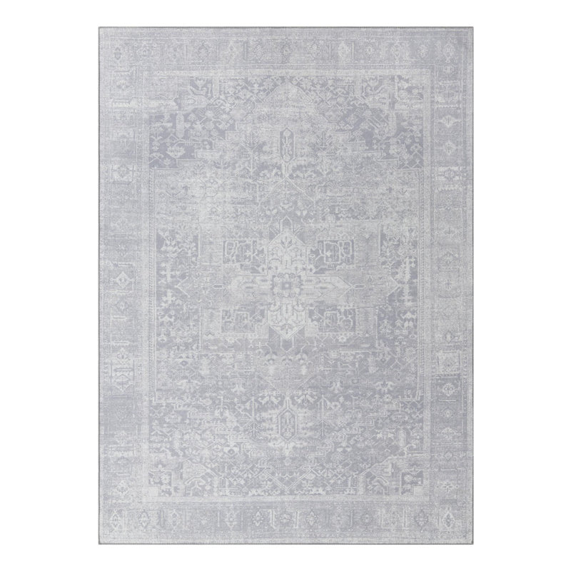 Chenille Abstract Indoor Rug, Rectangle 7'6" x 10'6"