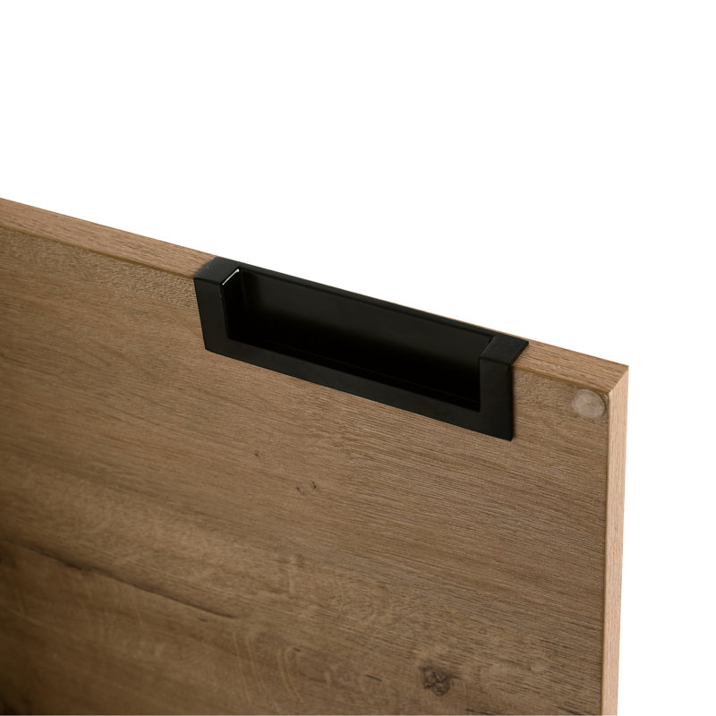 Meuble-lavabo mural de 36 po avec meuble-lavabo en gel avec espace intérieur spacieux et conception moderne