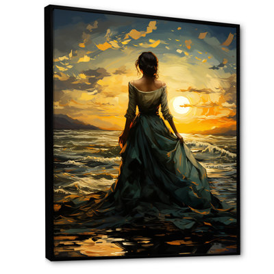 Woman Reverie Dawns Awakening - Fashion Wall Art