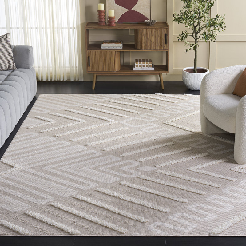 Tapis beige / ivoire Kells 104, Rectangle 8 pi x 10 pi