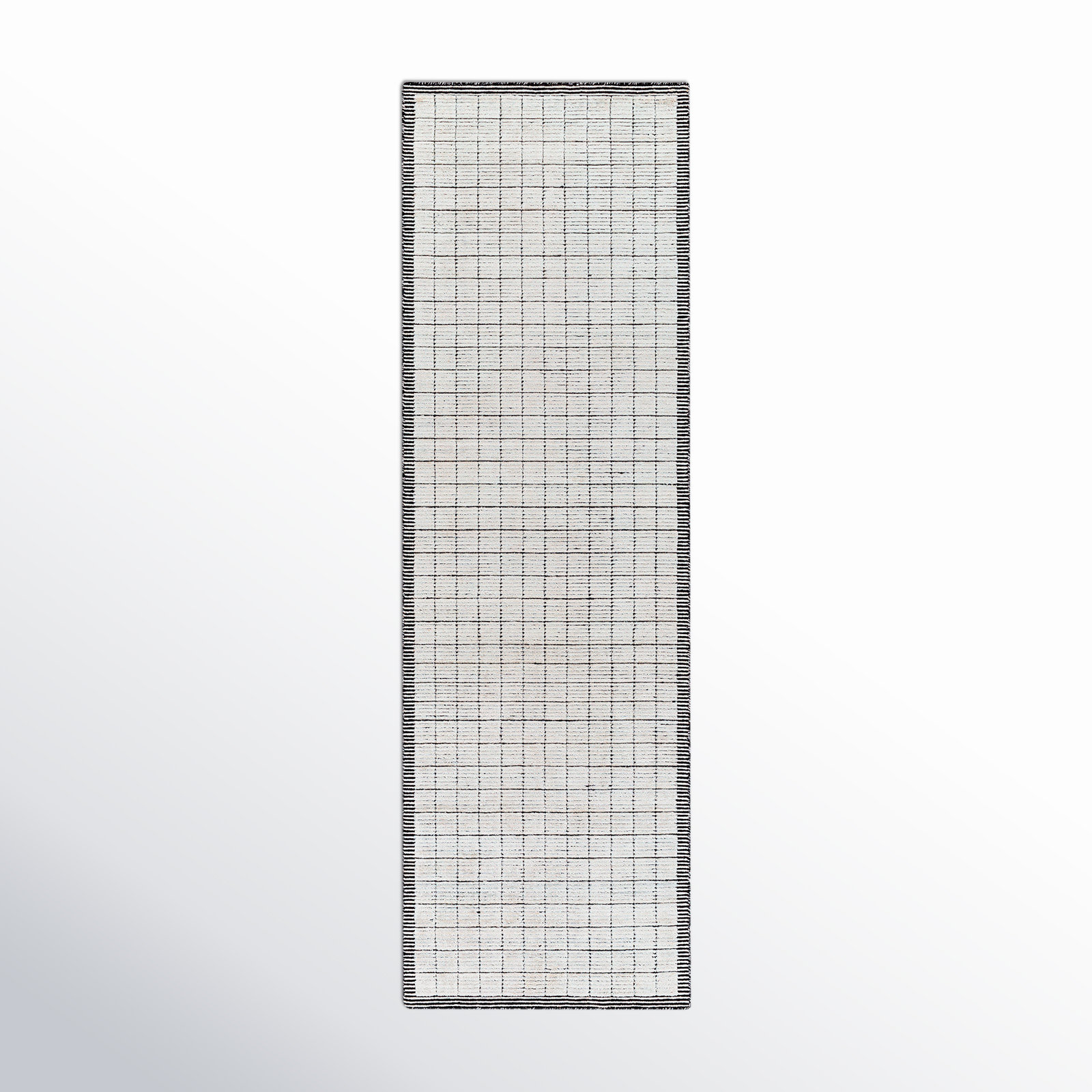 Jacey Hand-Woven Geometric Rug, Runner 2'6" x 8'