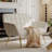 48"  Small Velvet Loveseat Sofa