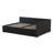 L Shaped Headboard Velvet Daybed Frame With Storage Drawers For Living Room Guest Room