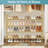 Long 4 Tier Shoe Rack For Closet Metal Wide Shoe Organizer For Entryway, Bedroom, Floor, Holds 30 Pairs Men Sneakers Stackable Shoe Storage Shelf With Wire Grid-421165897-453034448