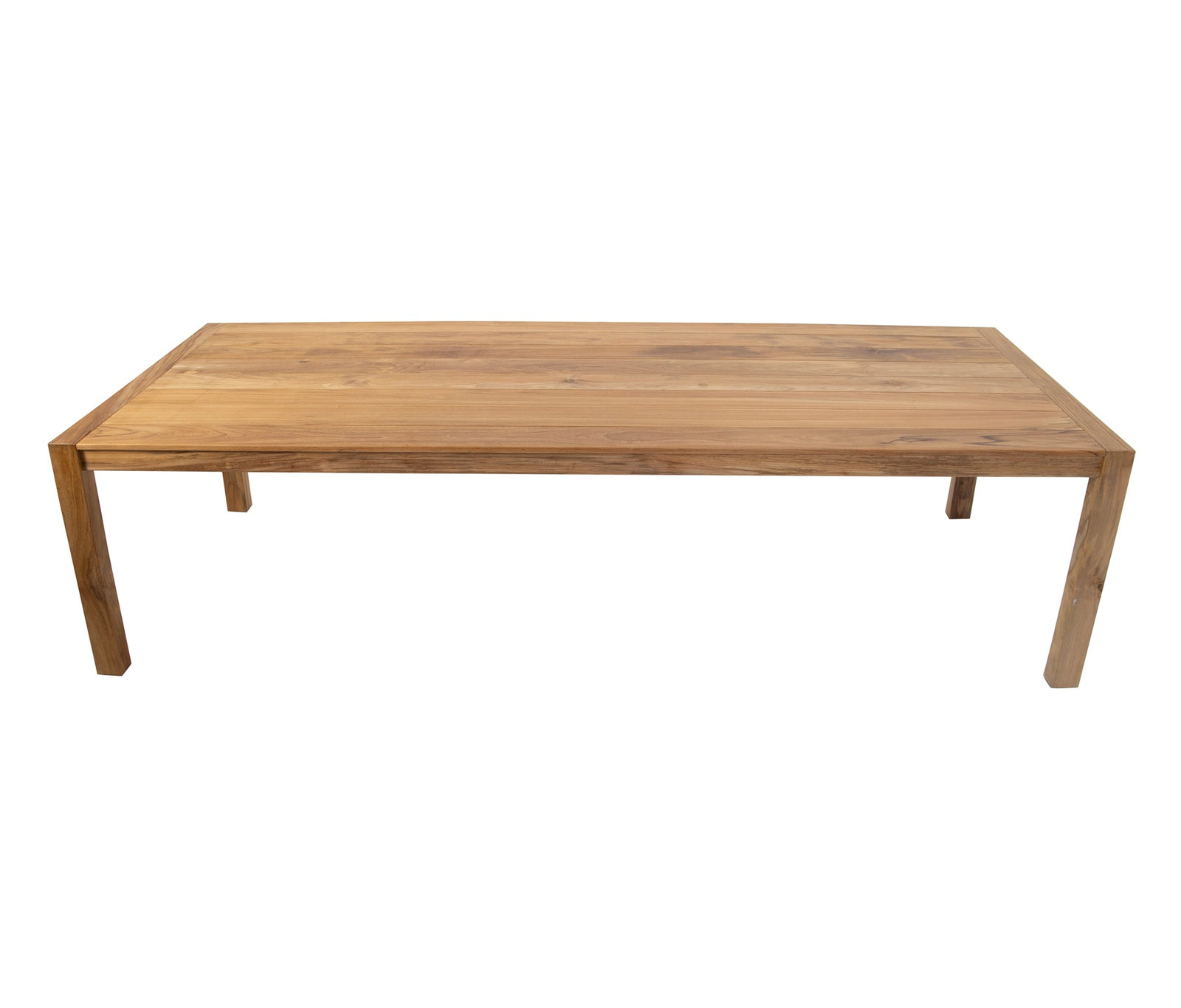 Uvita Teak Outdoor Dining Table, 38" W x 102" L x 29" H