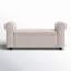 Banc de rangement rembourré en tissu Ammarie-88075910