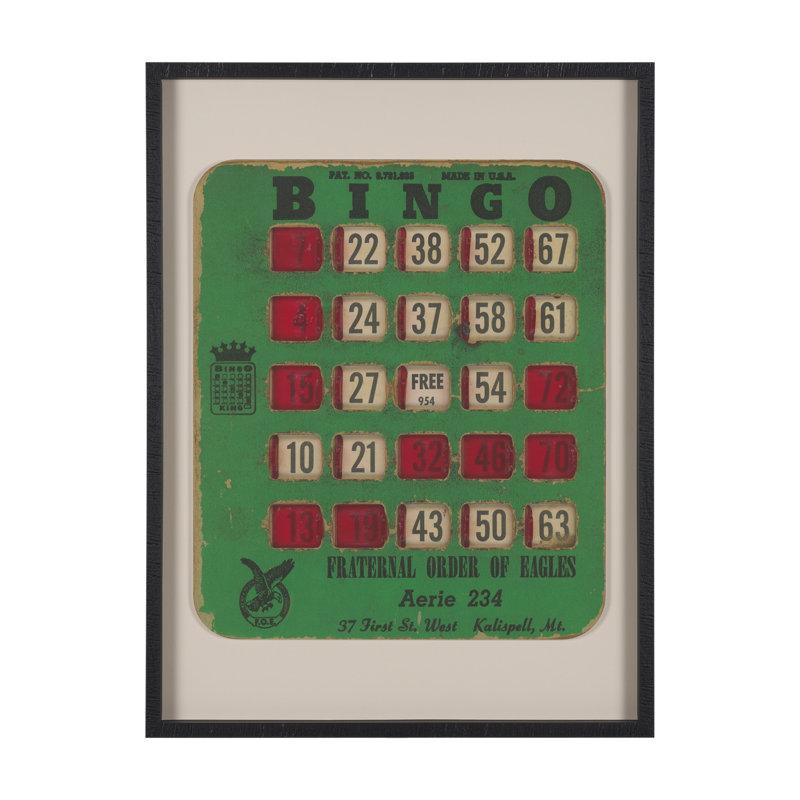 «Chasser les chiffres I» par Mercana Studio, toile encadrée texturée à la main, 31.5L x 1.6W x 41.5H, Chasing Numbers III