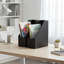 Leatherette Porte-revues de bureau