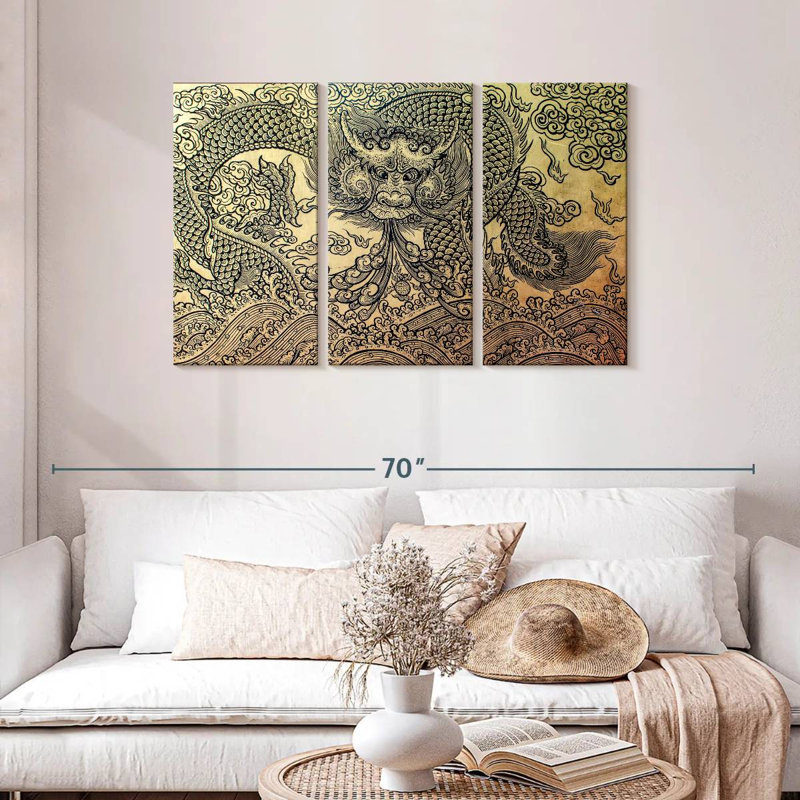 Brampt Legendary Dragon, 28" H x 45" W