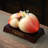 Artistic Longevity Peach Ornament – Delicate Ceramic Sculpture With 3D Bloom Carving