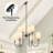 8 - Light Dimmable Classic / Traditional Chandelier