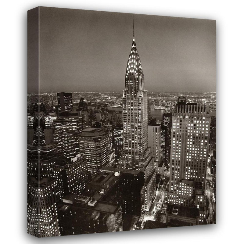 Chrysler Building, H 24 po x l 18 po