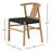 Teak Wood Premium All-Weather Wicker Outdoor Dining Side Chair
